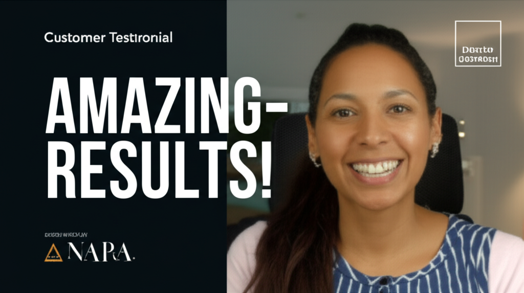 Customer Testimonial - Sarah M.